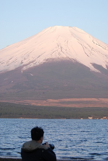 富士山を眺める・・・
